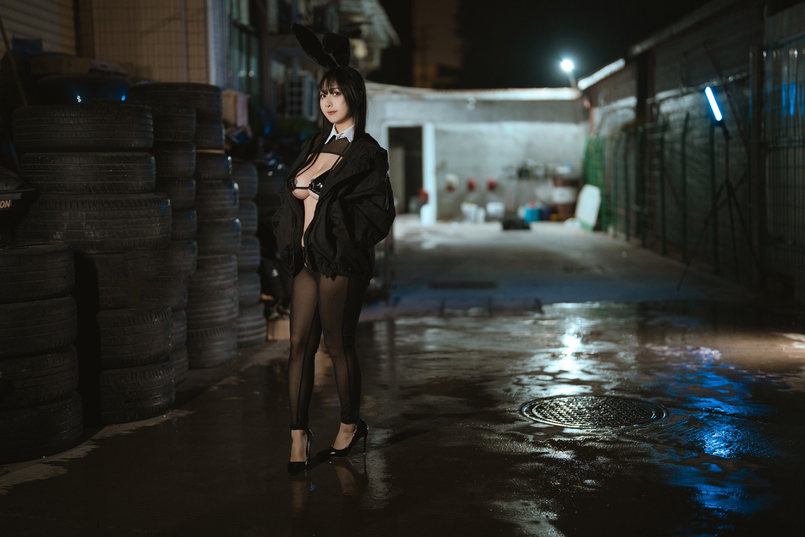 浅安安 逆兔女郎 写真集 – Bunny Girl 变奏主题 高清图 [71P-999.9M]插图4