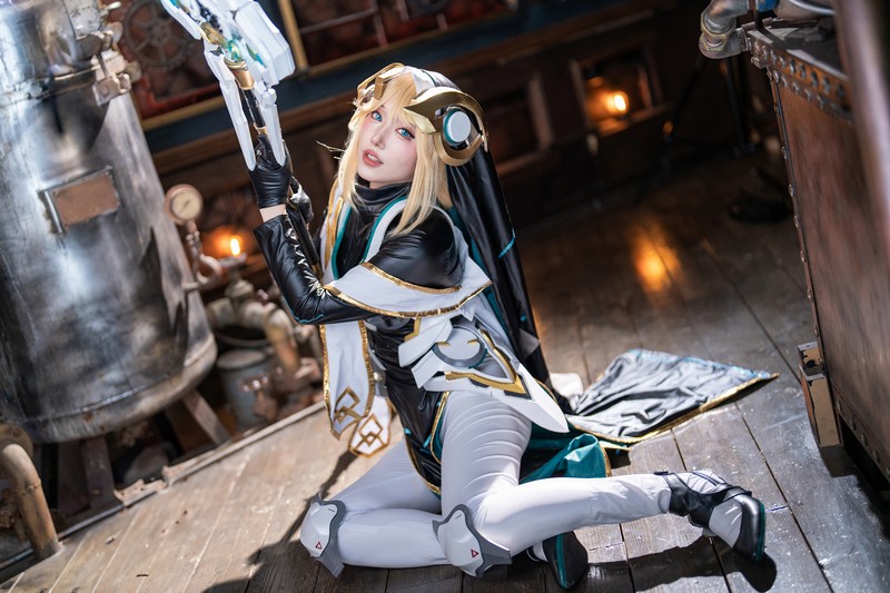 切切Celia Kiriko Cosplay NIKKE Goddess of Victory 写真 150P+5V插图7