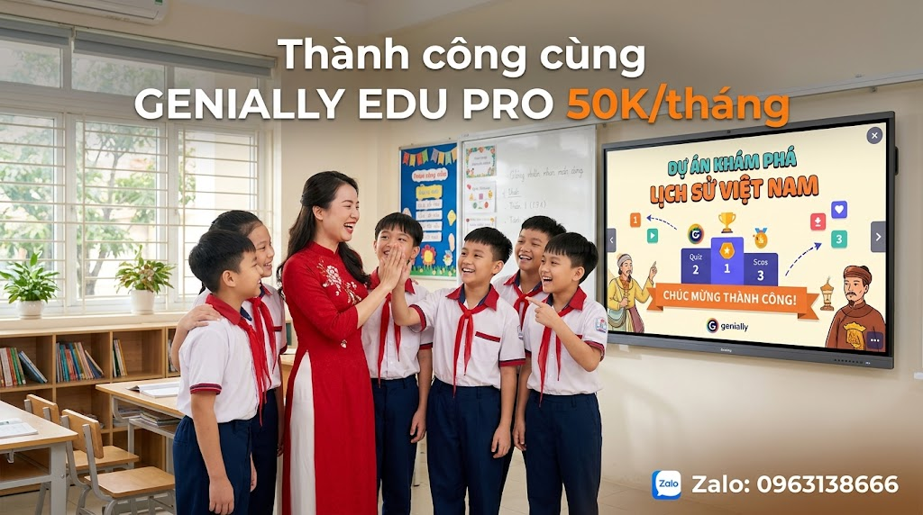 genially pro chỉ 50 nghìn