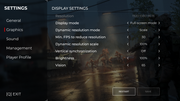 Settings UI