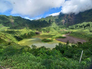 The Charm of Galunggung Crater