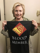 Hillary blood member pizza