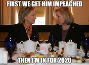 Gillibrand - Hillary conspire