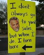 most interesting yard sale