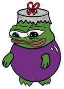 Ornament Peepo Purple