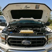Clean engine bay after detailing