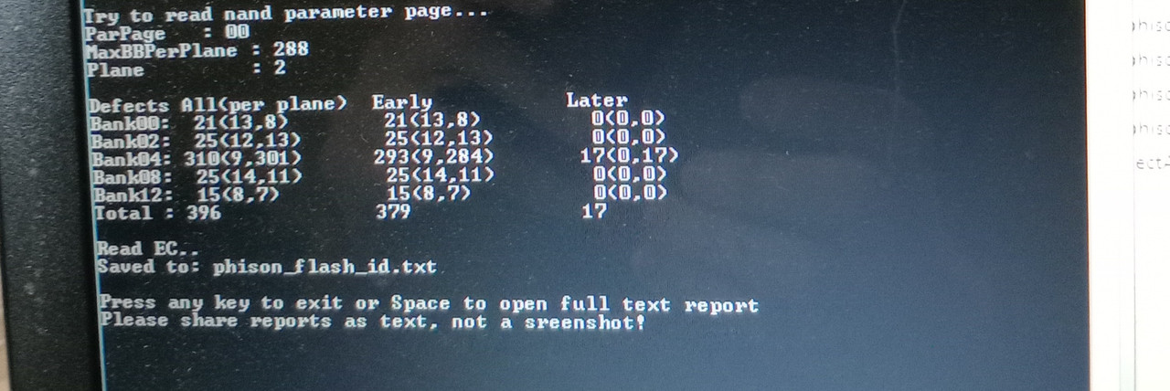 Данные flash id