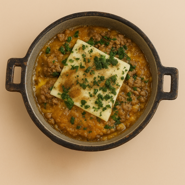 Omelette Viande Hachée