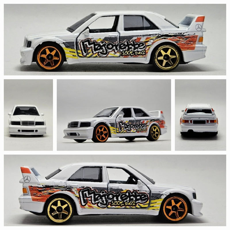 Majorette #260A - Mercedes-Benz 190E 2.5-16 Evolution II - 03 - Limited Edition Series 11