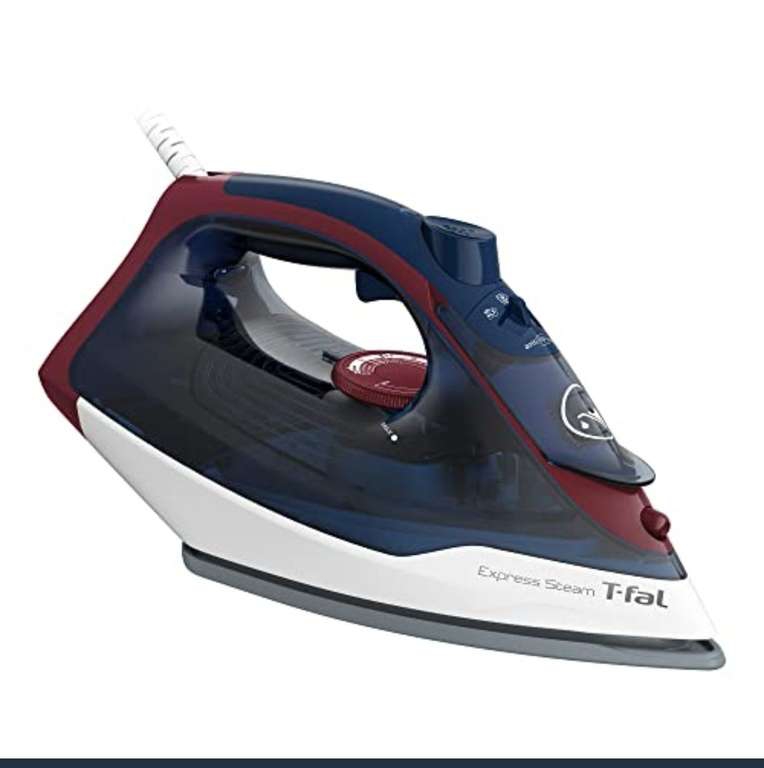 Amazon: Plancha de Vapor T-Fal Express Steam Navy Vino 
