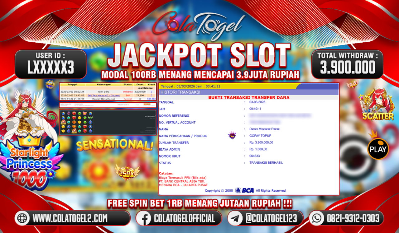 JACKPOT SLOT GACORR!!