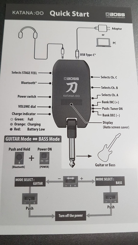 Boss Katana:GO V2 ( KTN-GO2)