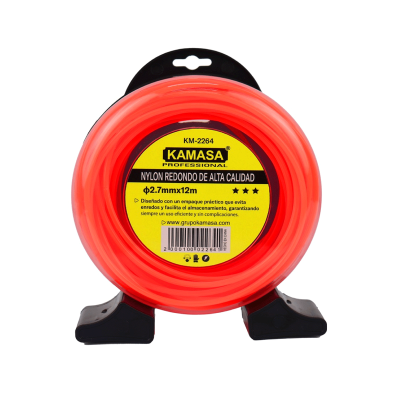 NYLON REDONDO φ2.7mmx12m KAMASA