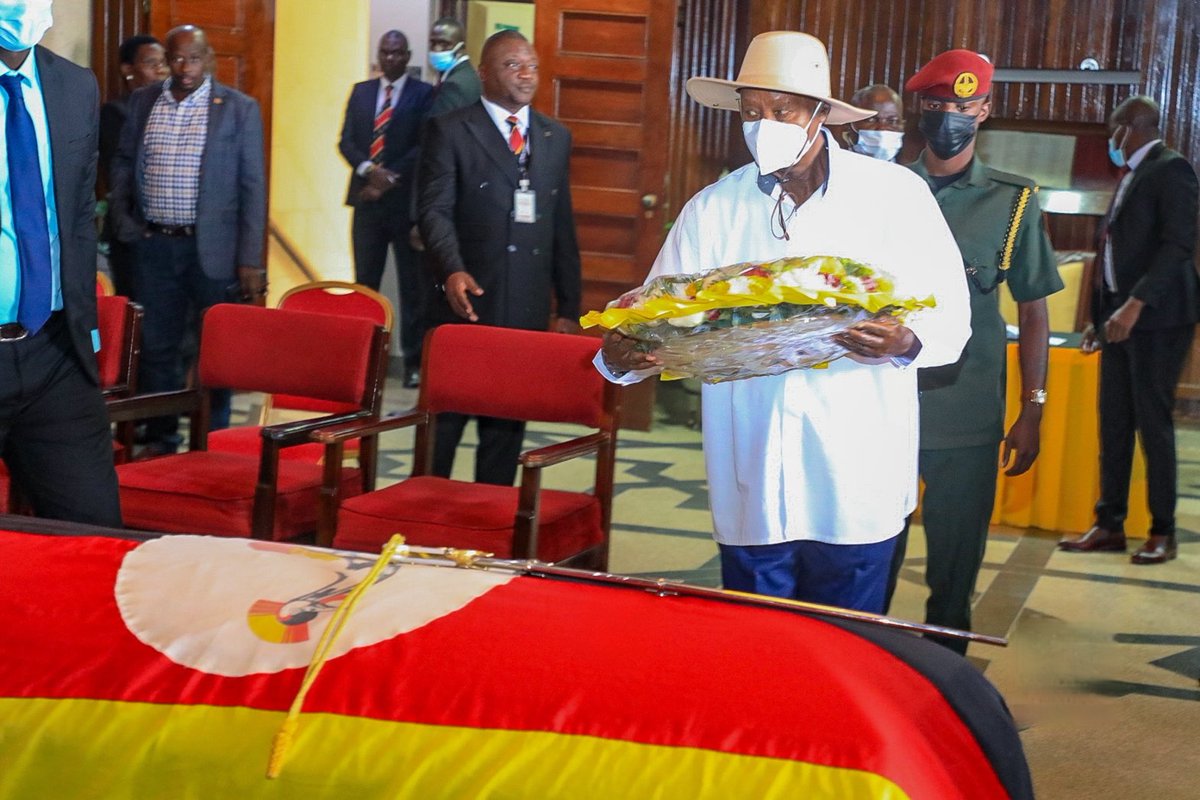 President Yoweri Kaguta Museveni describe Moses Ali as a freedom fighter,  peacemaker and development man.