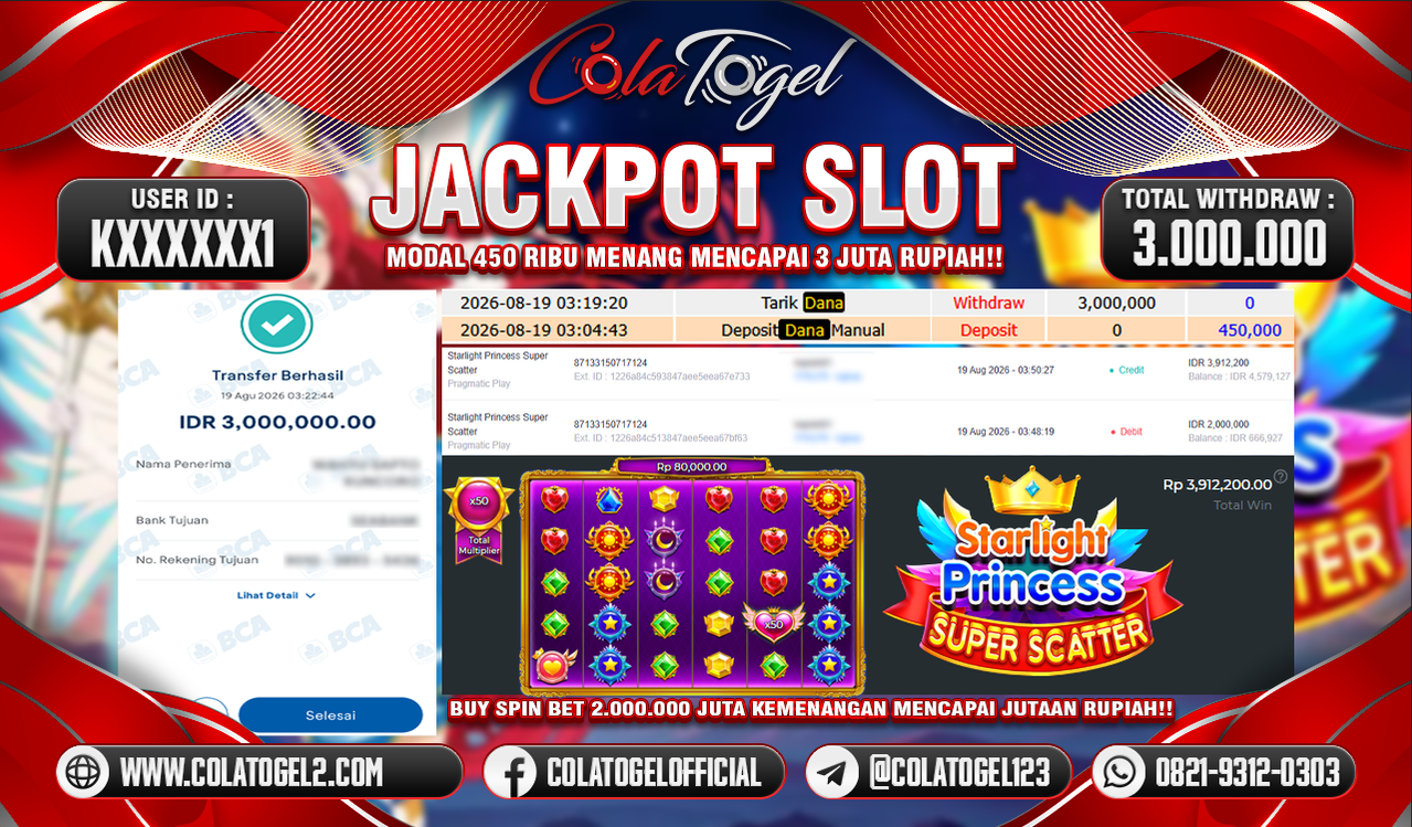 JACKPOT SLOT GACORR!!