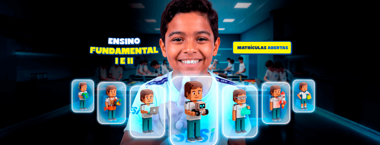 Ensino Fundamental I e II - Matrículas Abertas