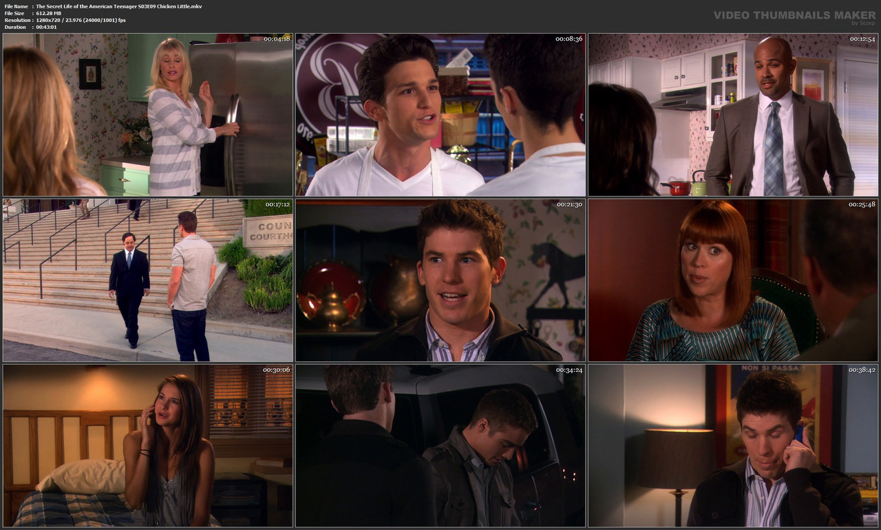 The Secret Life of the American Teenager S03E09 Chicken Little.mkv