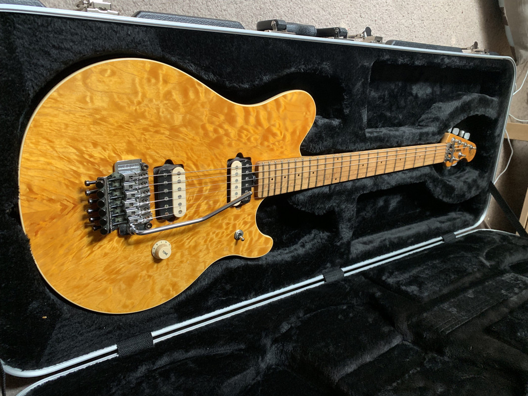 Anyone ever compared the EVH vs Peavey vs. Musicman Wolfgang/Axis