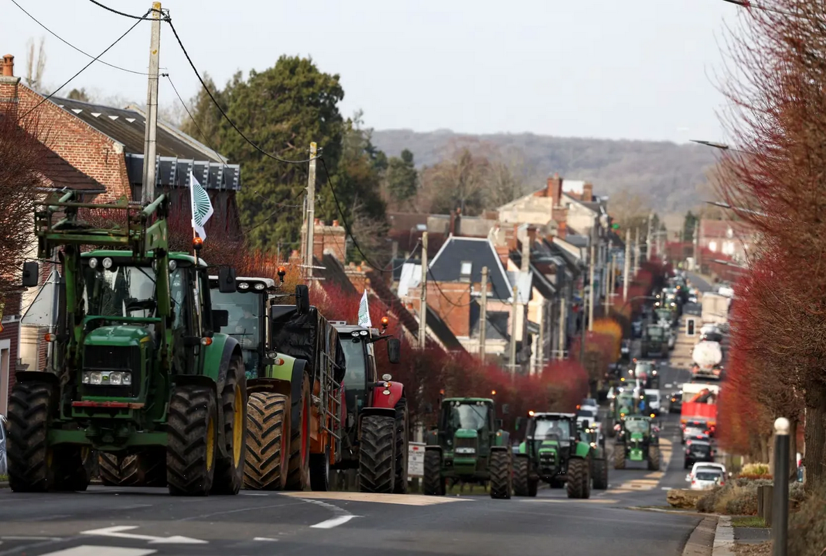 Protestas de agricultores franceses en imágenes: ¿qué piden?