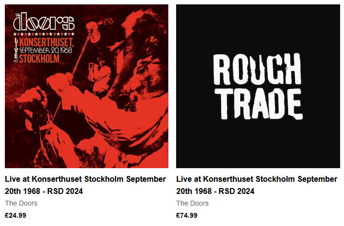 The Doors - RSD 2024 - Live At Stockholm | Page 4 | Steve
