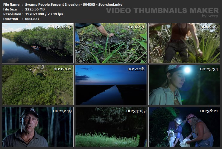 Swamp People Serpent Invasion - S04E05 - Scorched.mkv