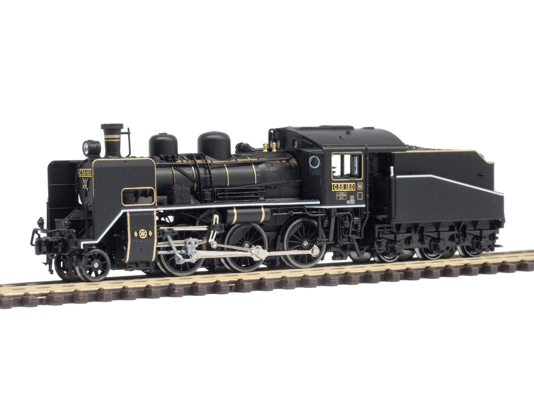Kato C56-160 steam locomotive + dcc decoder - DCC, Electrical