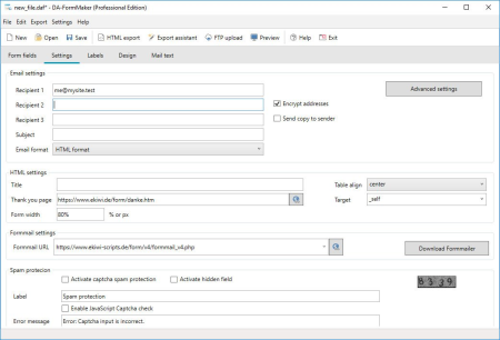 DA-FormMaker Professional 4.13.5 Multilingual