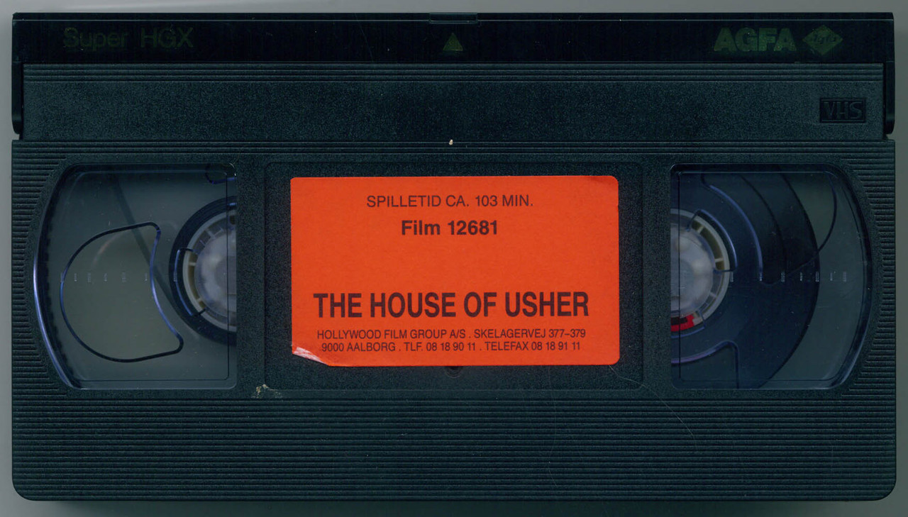 Hollywood Home Video 12681 - The Fall of the house of usher (1979) - IMDB tt0083917 - VHS Tape