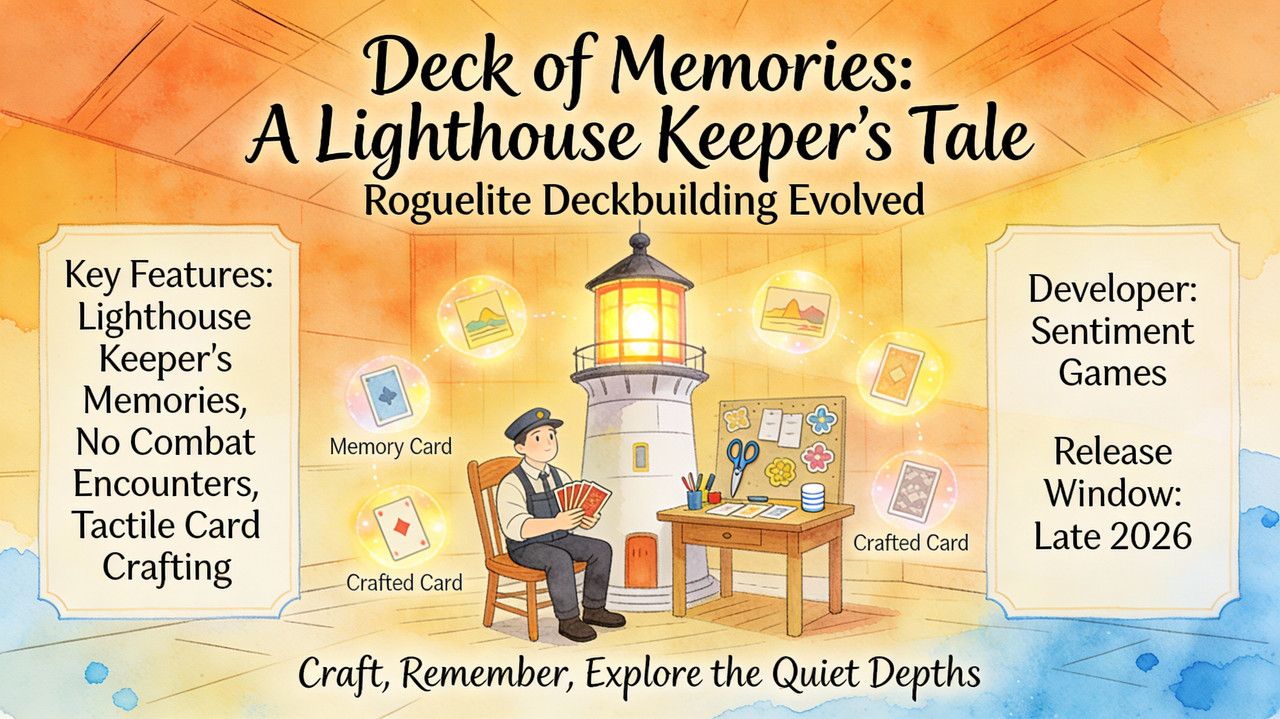 Lighthouse at dusk with atmospheric orange and blue sky