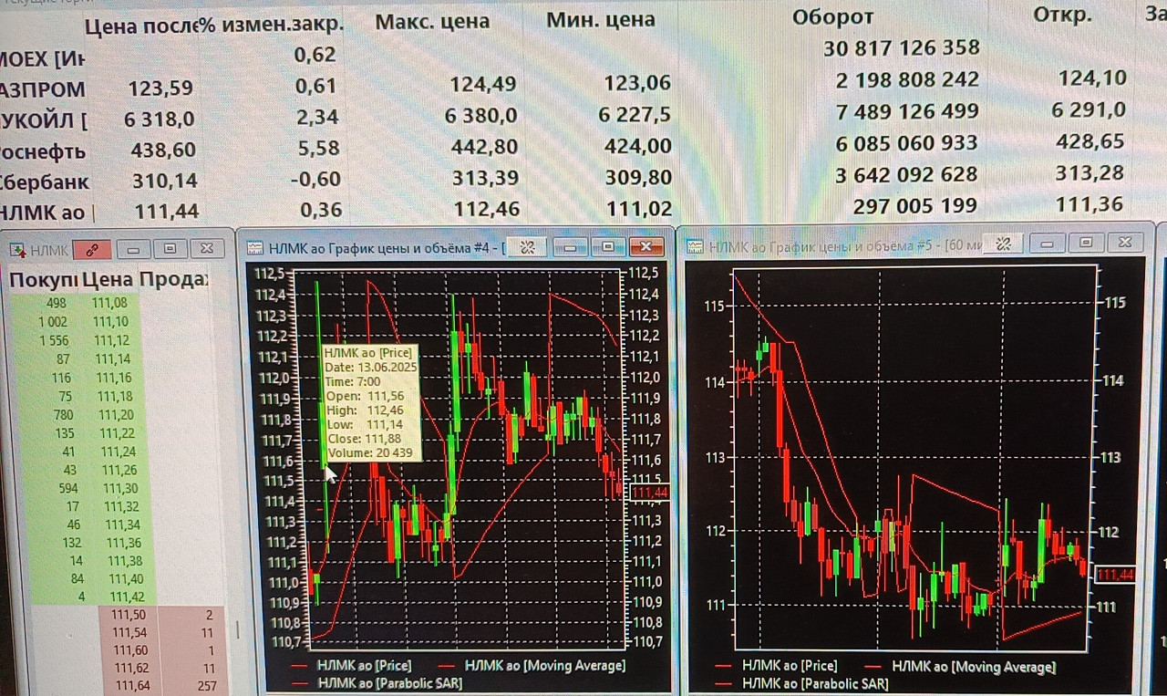 13 июня 2025 Пятница-инвесторы НЛМК-в Ауте....