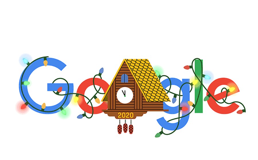 Notte di San Silvestro Doodle Google.