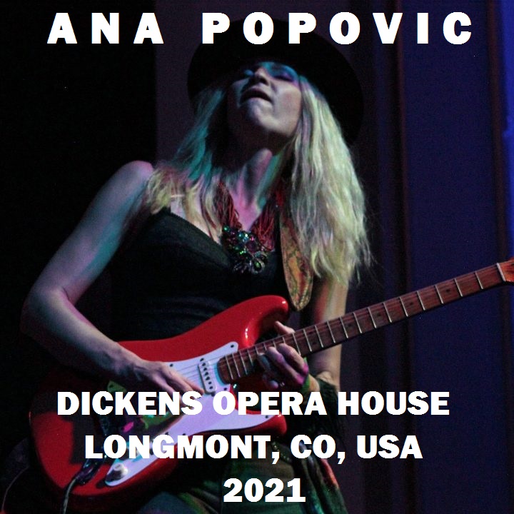 Ana Popovic-Dickens Opera House Longmont CO USA-cover