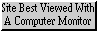 Best viewed with pc