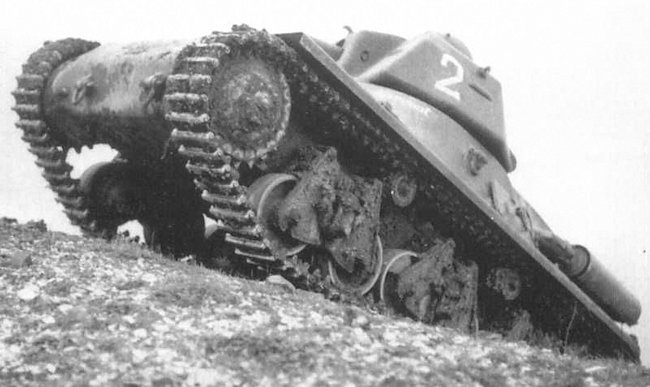 Tanque del Ejército francés Hotchkiss H39