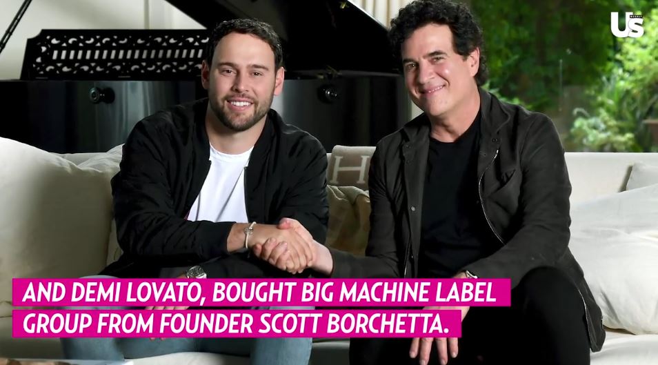 Scooter Braun dan Scott Borchetta