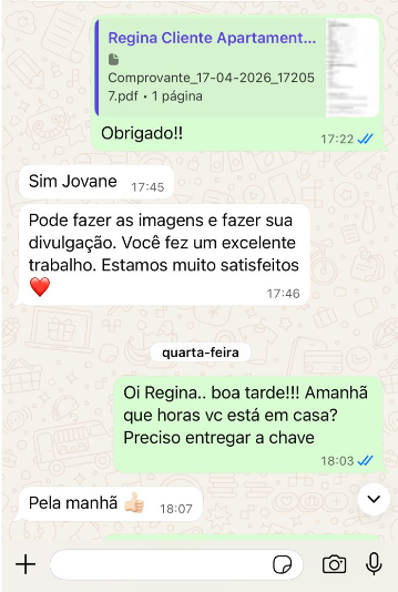 Depoimento de cliente 1