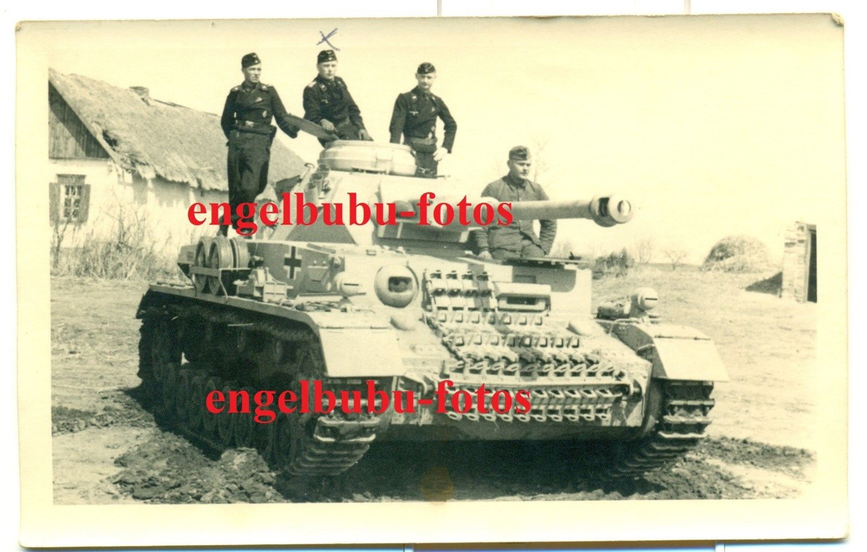FOTO - PANZER - PANZER IV - AUSFÜHRUNG  - Selt. 