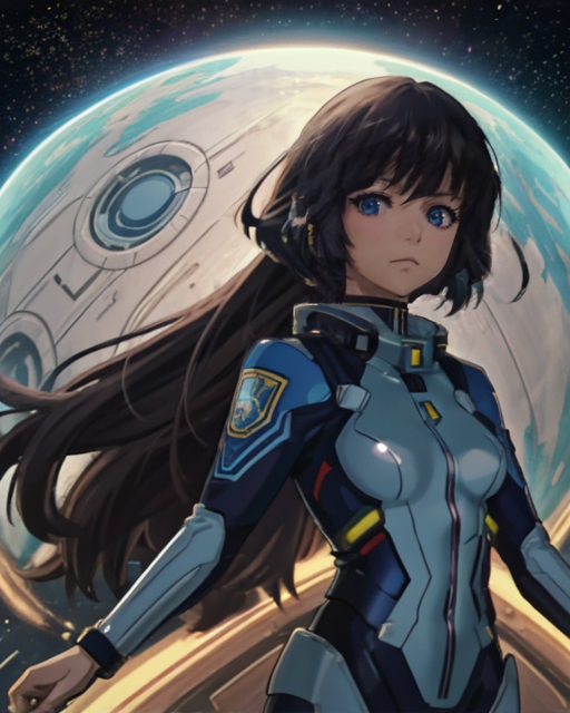 00023-3650129348-4708-(anime), (illustration), cartoon, detailed, A woman in a futuristic space unif