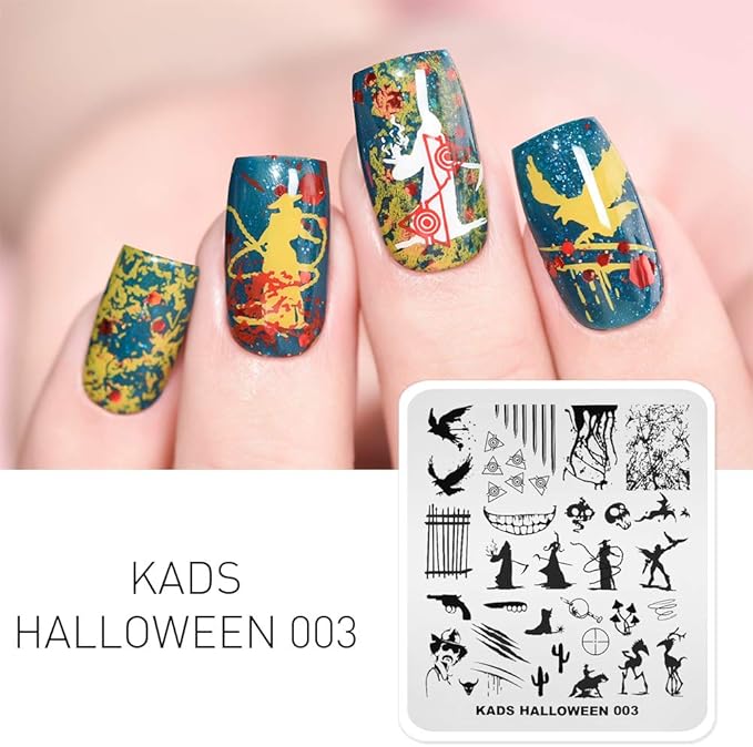 3D Halloween Nail Decals