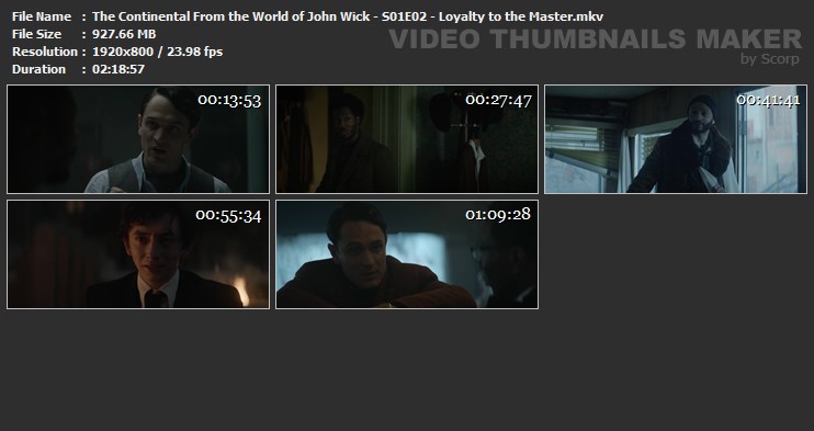 The Continental From the World of John Wick - S01E02 - Loyalty to the Master.mkv