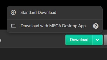 how download via mega