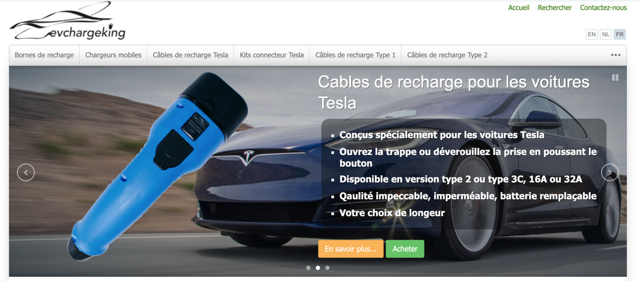 Voici le nouveau chargeur Tesla à brancher chez vous : plus petit