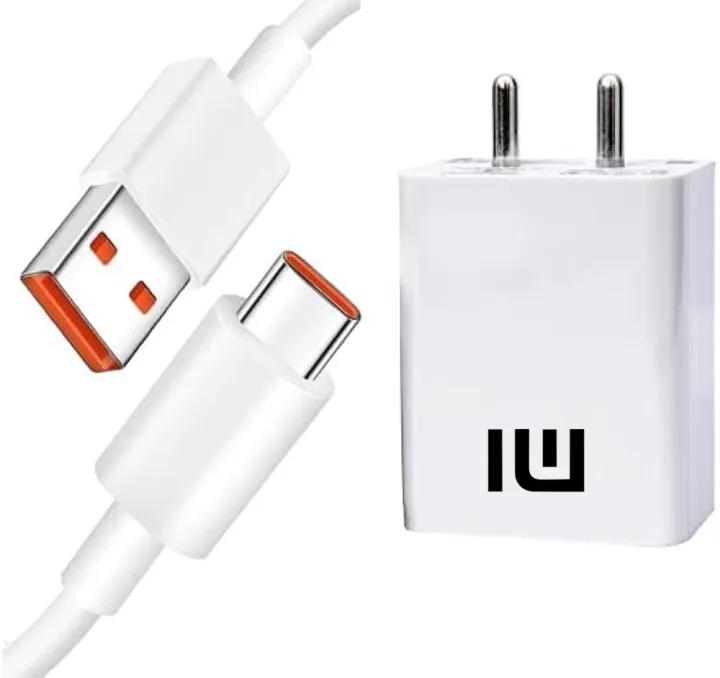 Xiaomi 67W Fast Charger Power Adapter And Cable Suit (Type C) 