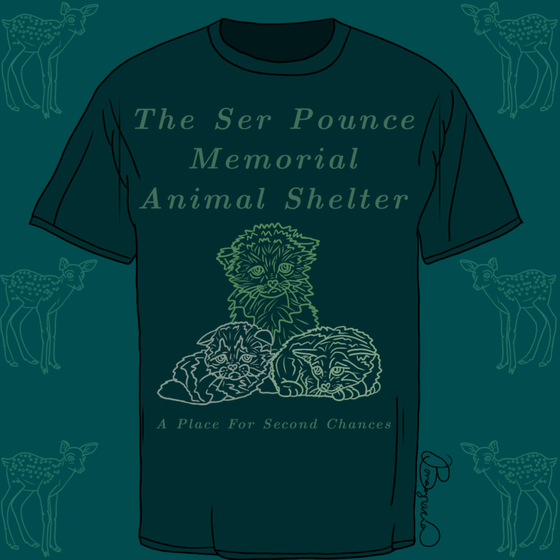 Tommen's animal shelter art