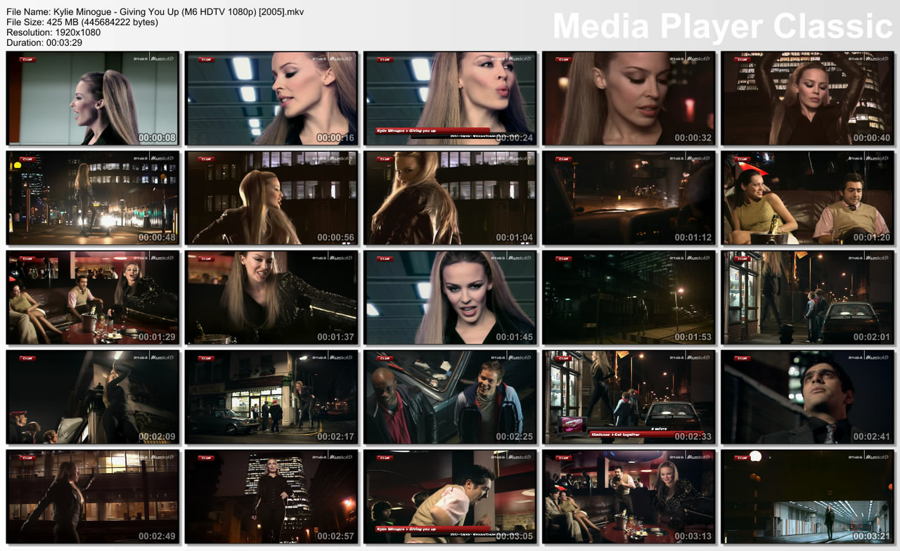 Kylie Minogue - Giving You Up (M6 HDTV 1080p) [2005]