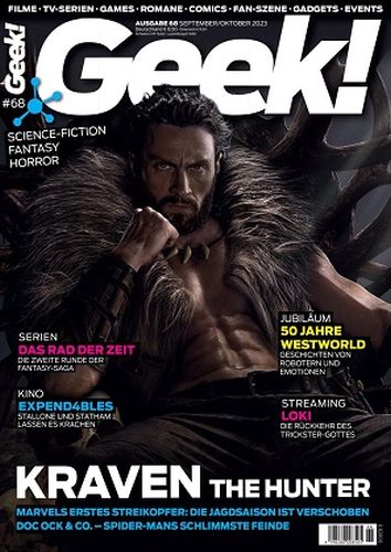 Cover: Geek! Magazin No 68 September-Oktober 2023