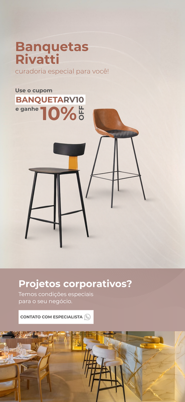 Banner responsivo com área bege e cinza clicáveis