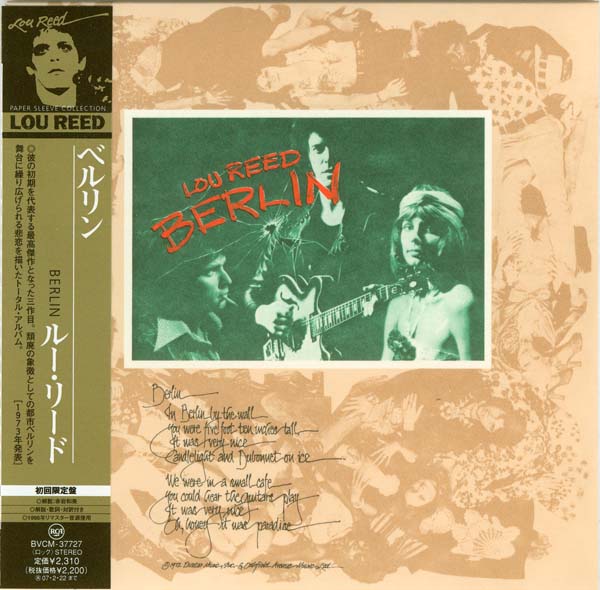 Lou Reed - Berlin (1973) .mp3 -320 Kbps