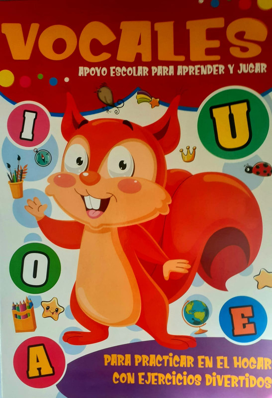VOCALES APOYO ESCOLAR PARA APRENDER Y JUGAR, M4 EDITORIAL
