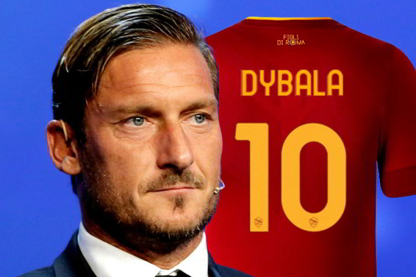 numero 10 dybala totti